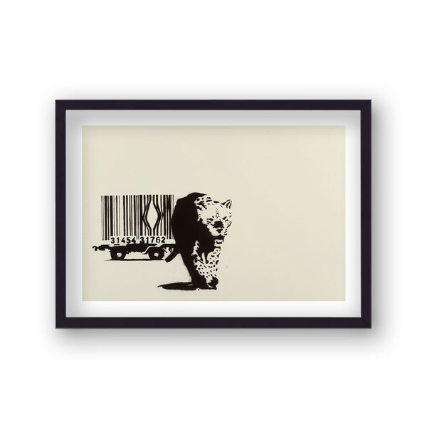 Banksy Print Escaped Leopard