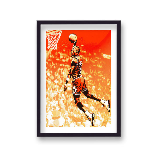 Michael Jordan Pop Art Print 2