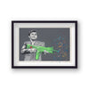Pop Art Print Scarface Paintball