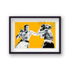 Pop Art Print Ali Paint Punch Yellow