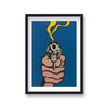 Vintage Pop Art Smoking Gun