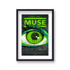 Muse Live Minneapolis Vintage Music Poster
