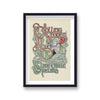 The Rolling Stones Live At Slane Castle Vintage Music Poster