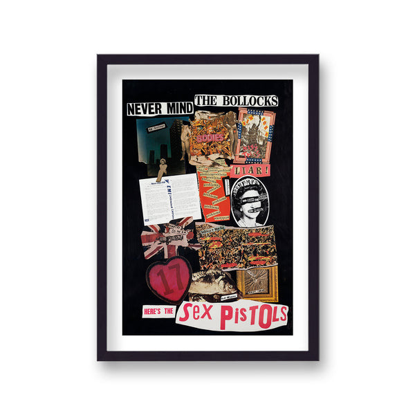 The Sex Pistols Never Mind The Bo**Cks Vintage Promotional Poster