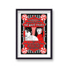 The White Stripes Live West Hollywood 2001 Vintage Music Poster