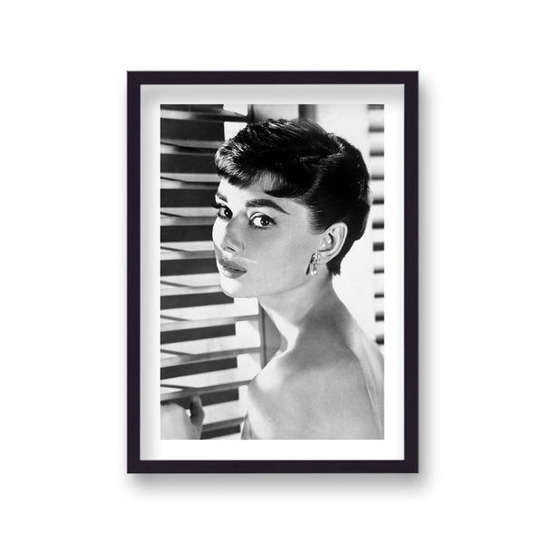 Audrey Hepburn In Scene From Sabrina 1954 Vintage Icon Print