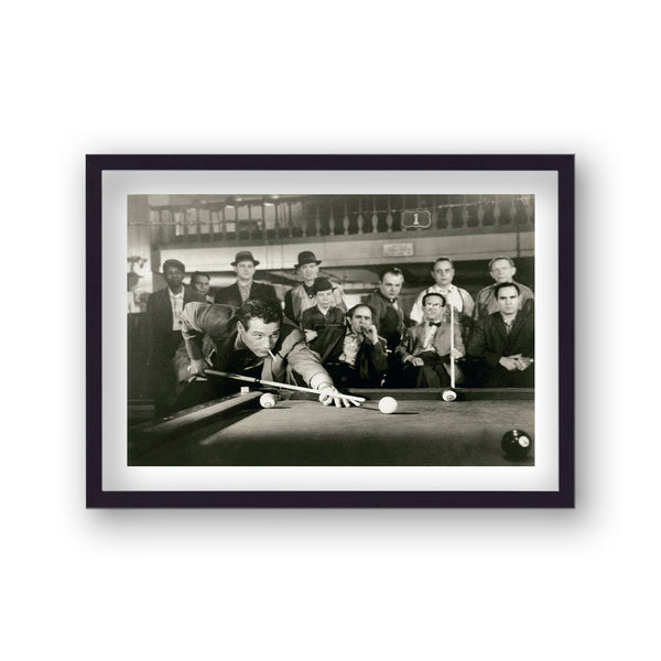 Paul Newman As Fast Eddie Felson The Hustler 1961 Vintage Icon Print