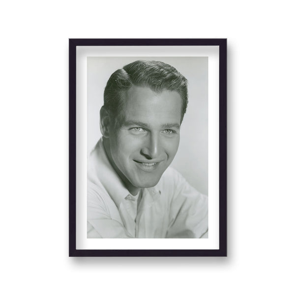 Paul Newman Portrait Photo Vintage Icon Print