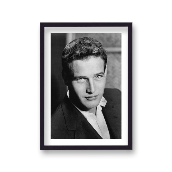 A Young Paul Newman Portrait Photo Vintage Icon Print