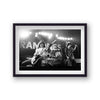 The Ramones Live On Stage Vintage Icon Print