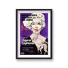 Marilyn Monroe Some Like It Hot Graphic German Vintage Movie Print