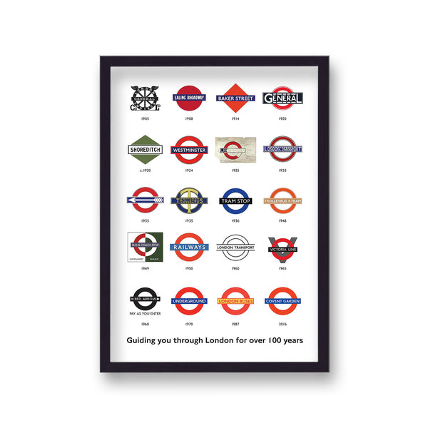 Vintage London Underground Signs