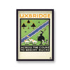 Uxbridge Bo Peep Vintage Travel Print