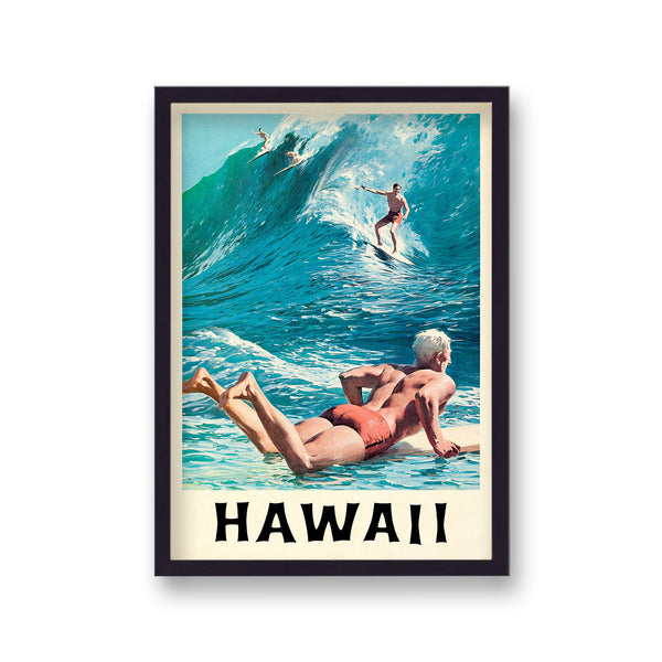 Hawaii Large Graphic Surfers
