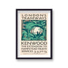 London'S Tramways Kenwood Botanical Graphic Background