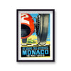 Monaco Grand Prix 1958 Vintage Motor Racing Print