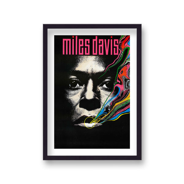 Miles Davis Vintage Jazz Poster