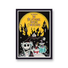 Vintage Movie Print The Nightmare Before Christmas No3