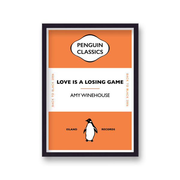 Penguin Classics Iconic Songs Amy Winehouse Love Is A Losing Game