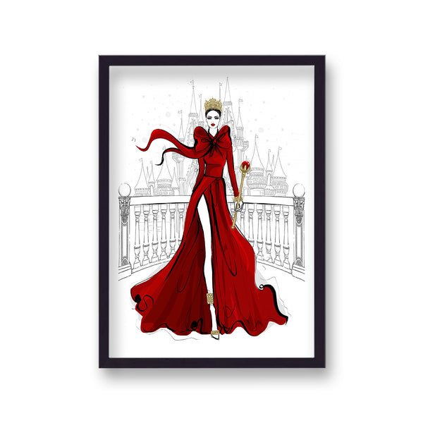 Dior Kingdom Red Bowed Gown