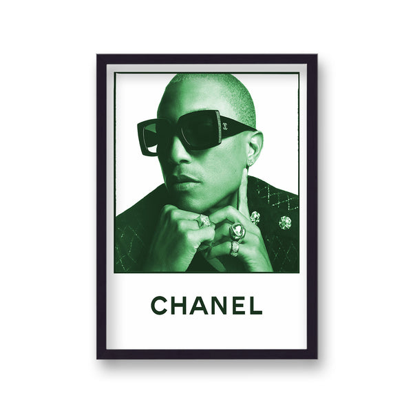 Chanel Pharrell Advert Green Hue