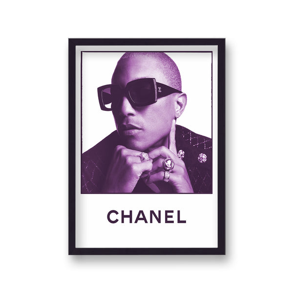 Chanel Pharrell Advert Purple Hue