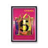 Vintage Chanel No 5 Vaporisateur Bag On Pink