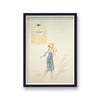 Vintage Chanel No 5 First Original Advert Girl Looking Skyward