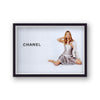 Vintage Chanel Kate Moss Silver Dress Jacket Over Shoulder