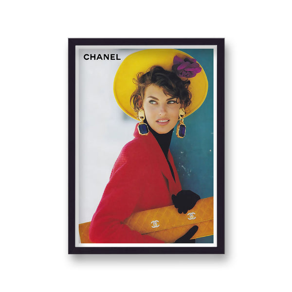 Vintage Chanel Bag Linda Evanelista Colour