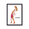 Vintage Chanel Bag Cheeky Claudia Schiffer