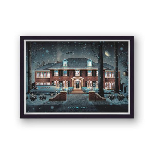 Vintage Movie Print Home Alone No1