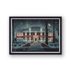 Vintage Movie Print Home Alone No1