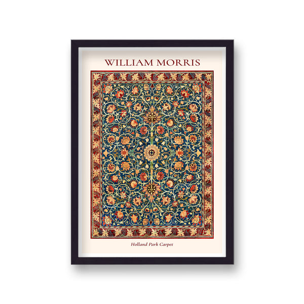 William Morris Holland Park Carpet Vintage Art Print