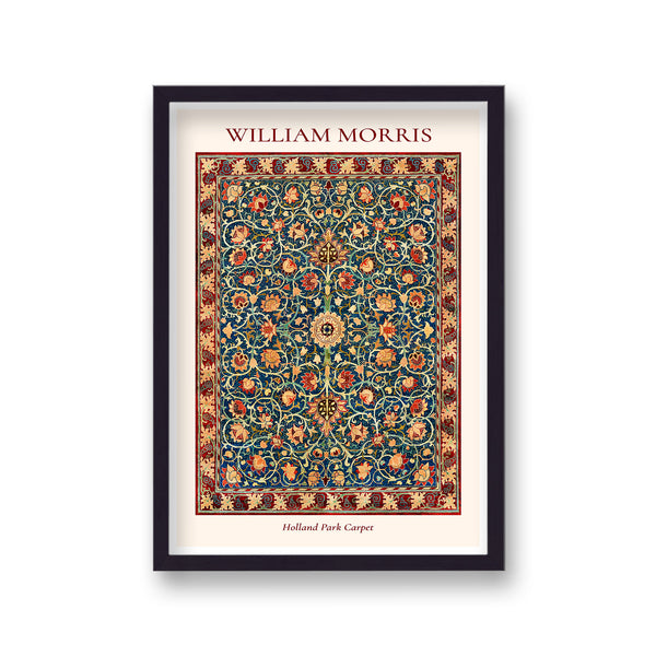 William Morris Holland Park Carpet Vintage Art Print