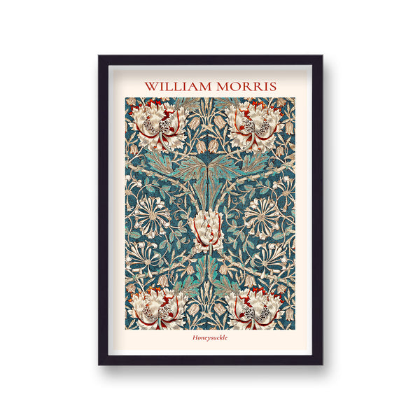 William Morris Honeysuckle 1 Vintage Art Print