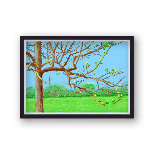 David Hockney A French Springtime 6 Art Print