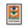 Yayoi Kusama Eyes On Red Art Print