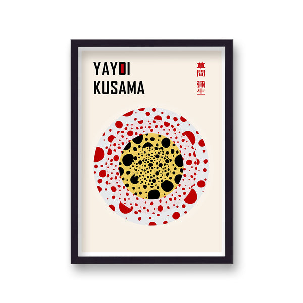 Yayoi Kusama Spotted Circles Art Print