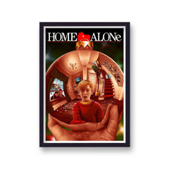 Vintage Movie Print Home Alone No2