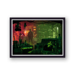 Vintage Movie Print Gremlins No5
