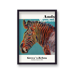 Andy Warhol Endangered Grevy'S Zebra Art Poster