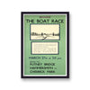 The Boat Race Putney Bridge Vintage Print V3