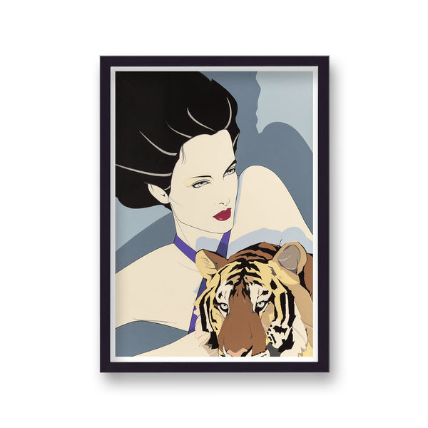 Patrick Nagel Untitled 9