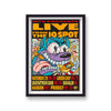 Frank Kozik Vintage Rock Poster Live from the 10 Spot