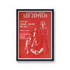 Led Zeppelin State Fair Coliseum Vintage Gig Poster