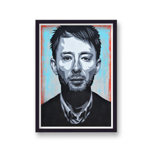 Thom Yorke Radiohead Tribute Art Print