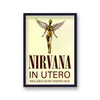 Nirvana In Utero Vintage Advertising Poster Art
