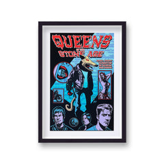 Queens Of The Stone Age Vancouver Hampton Vintage Gig Art Print