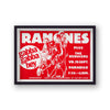 The Ramones Paradiso Amsterdam Vintage Music Art Print